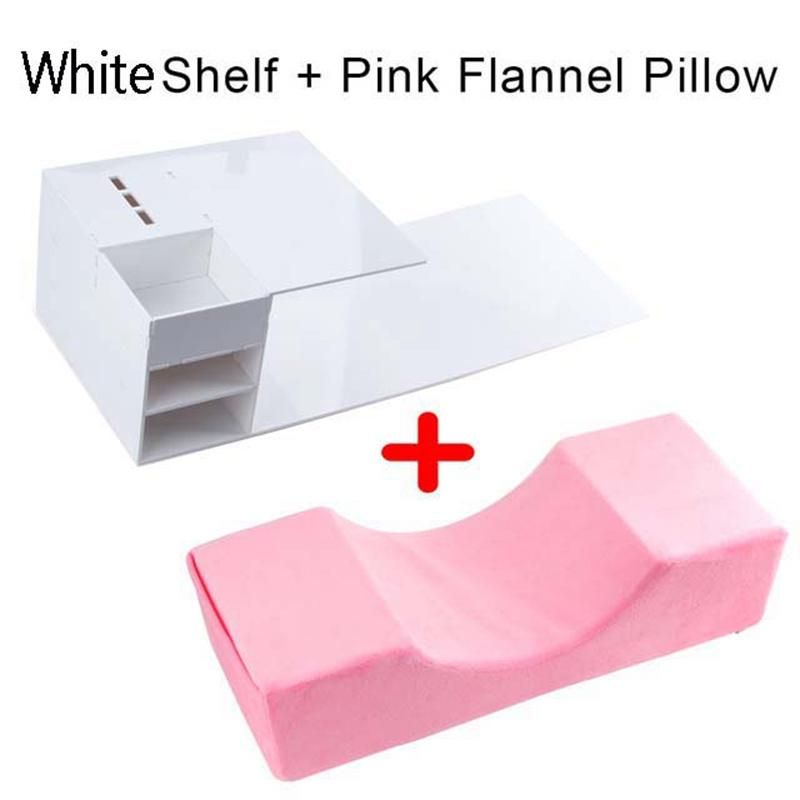 2In1 Eyelash Extensions Pillow Shelf Spong+Lash Pillow Flannel Lash Pillow Grafting Eyelash Pillow