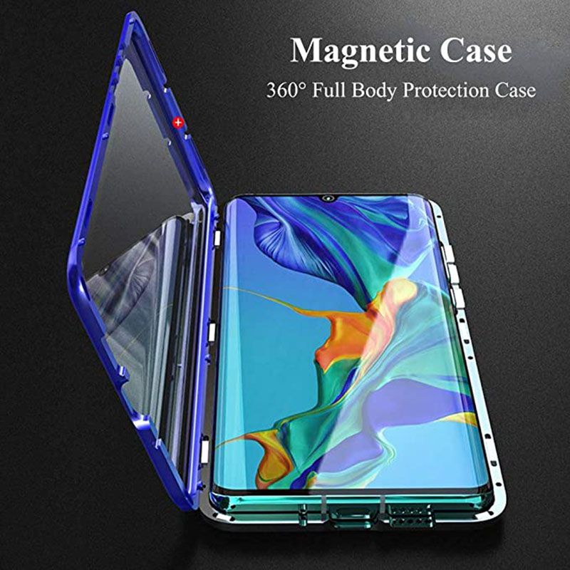 Magnetic Metal Case For Samsung Galaxy S20fe S8 S9 S10 Lite