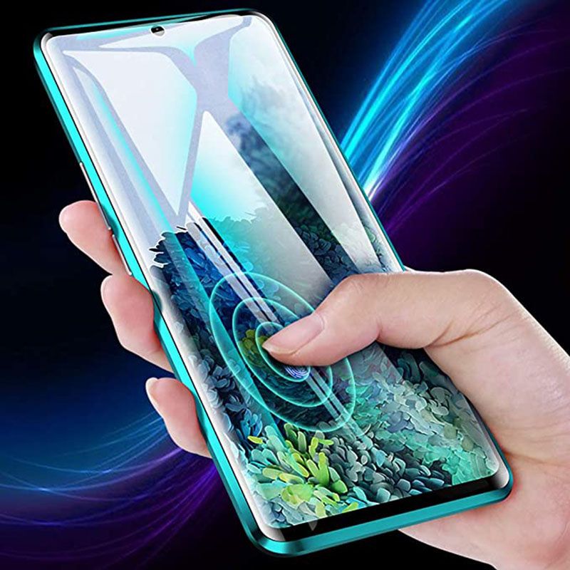 Magnetic Metal Case For Samsung Galaxy S20fe S8 S9 S10 Lite