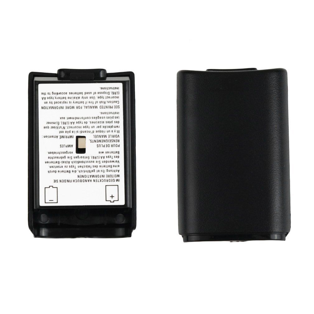Battery Pack Cover Shell Shield Case Kit For Xbox 360 Wireless Controller