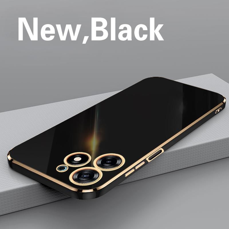 Shockproof Electroplated Protective Case Cover for Tecno Spark 10 Pro