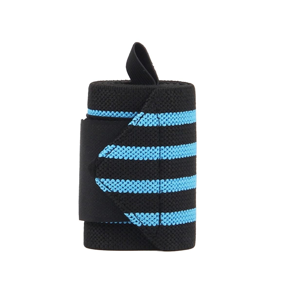 1 Pc Sports Wristband Elastic Bandage Hand Sport Wristband Sky Blue