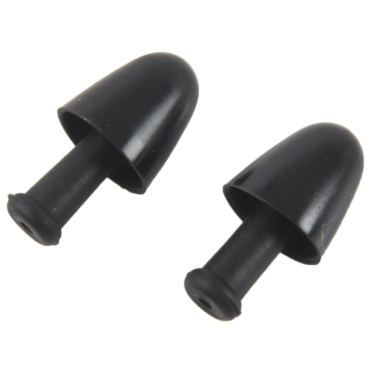 Black PVC Swimmer Swimming Nose Clip Ear Plug + Clear Case