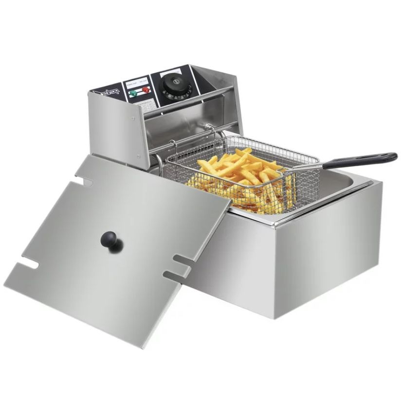 Electric Deep Fryer  - Stainless Steel