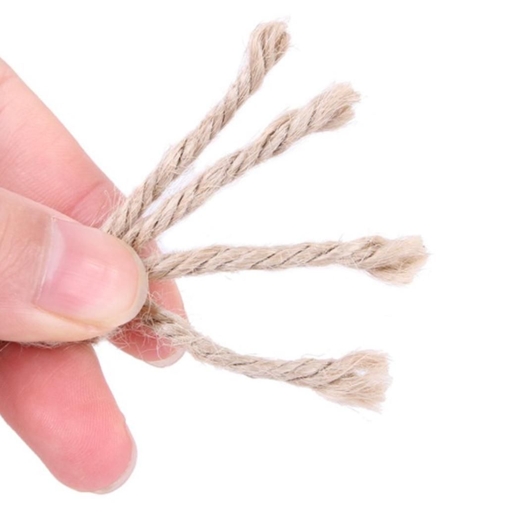 Natural Jute Twine, Arts And Crafts Jute Rope Industrial Packing