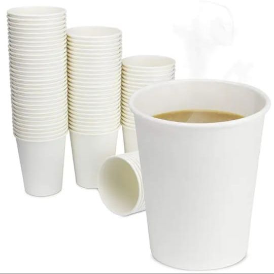 2 Pack Disposable Paper Cups (20 Pcs) Paper Coffee Cup