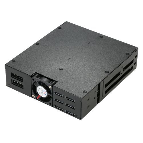 OImaster 6 Bays Mobile Backplane Support 2.5'' SATA HDD SSD