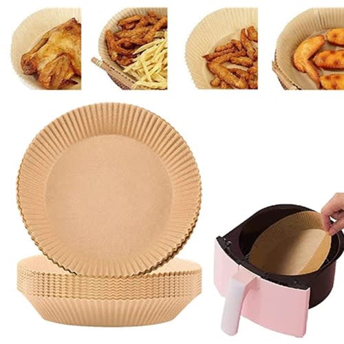 Disposable Air Fryer Parchment Paper- 50 Pieces