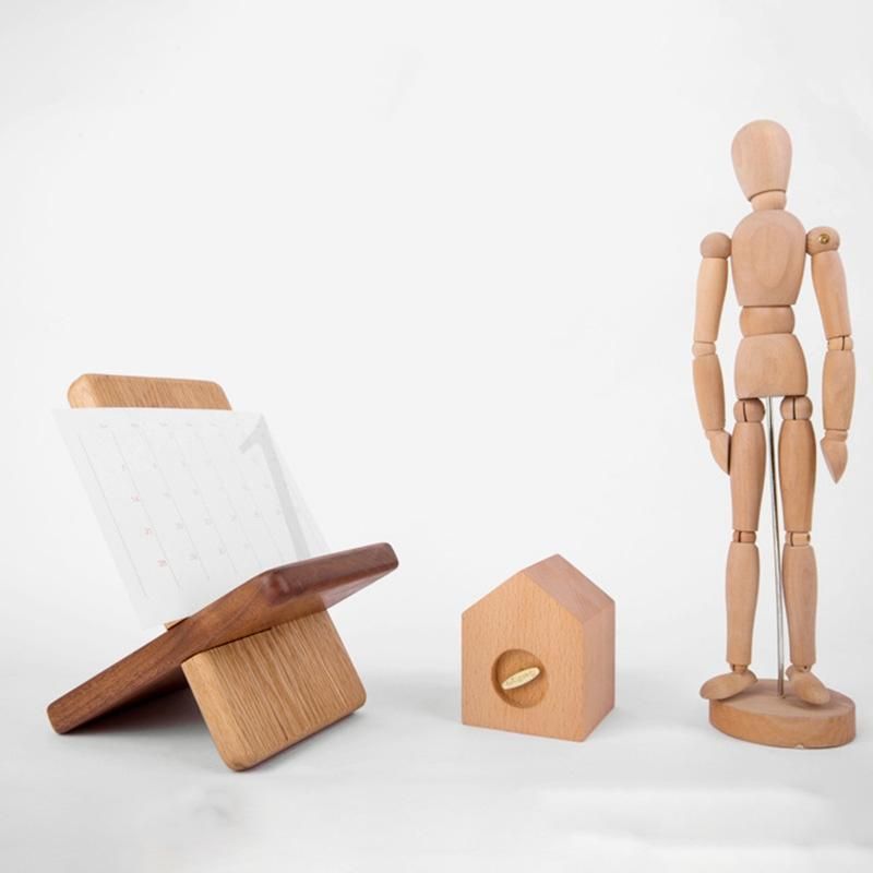 Wooden Bookshelf Solid Wood Earphone Shelf Wooden Rack Desktop Display Bookshelf Multifunctional Storage