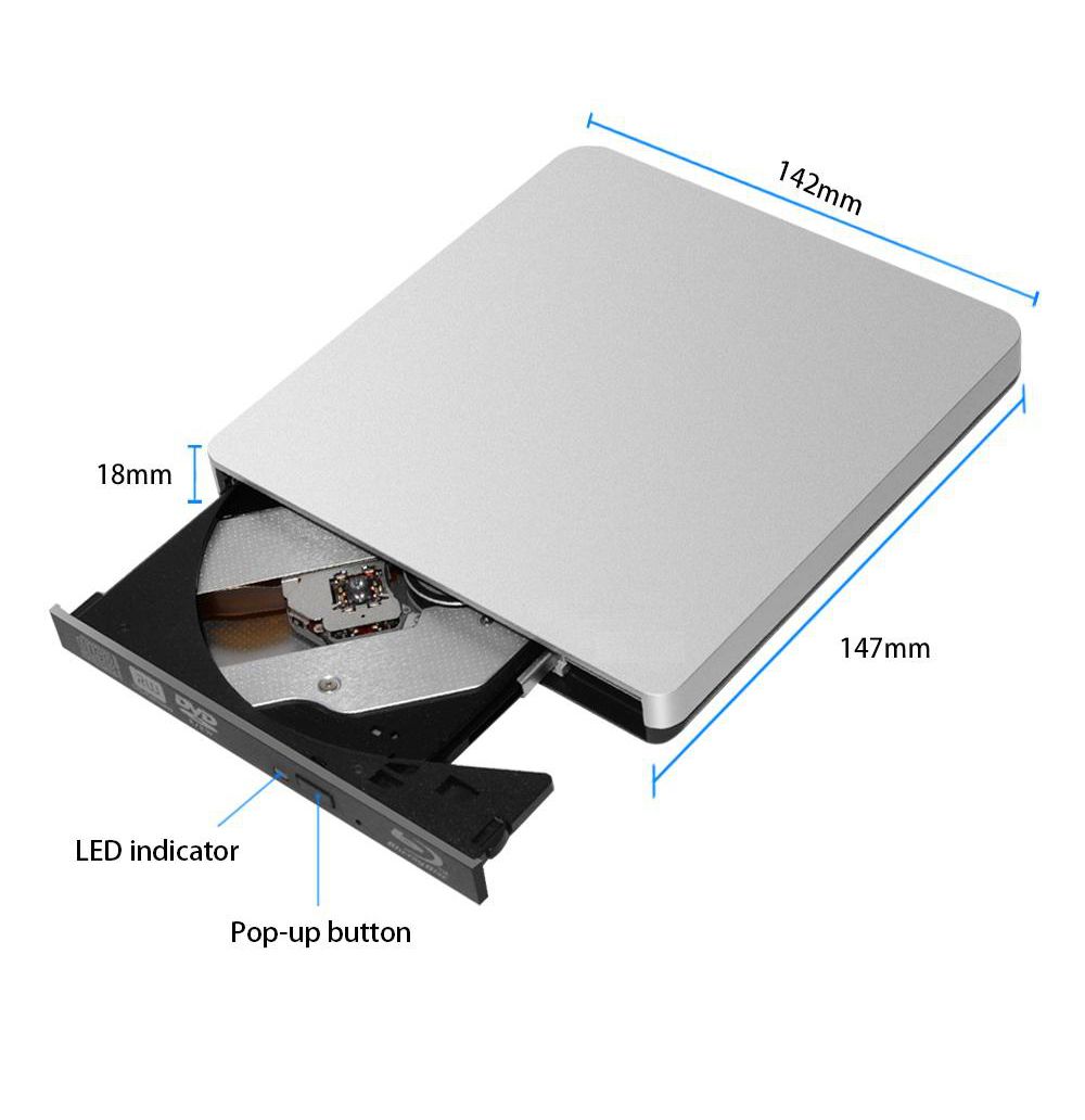 USB3.0 External Blu-Ray Drive External DVD Recorder BD-RE
