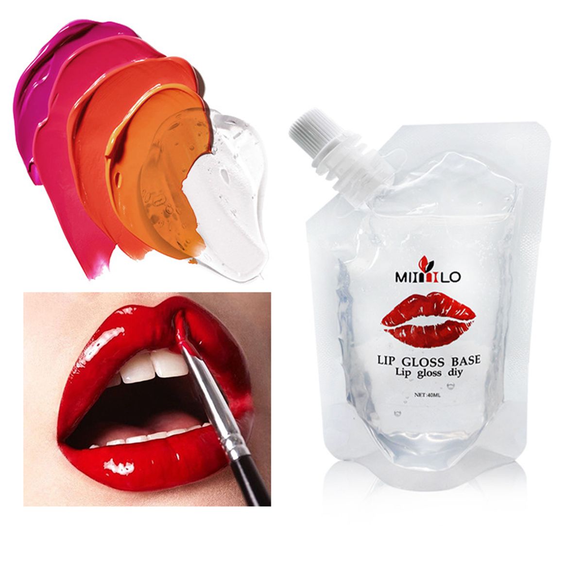 Clear Lip Gloss Base For DIY Lip Gloss Hydrated Moisturized