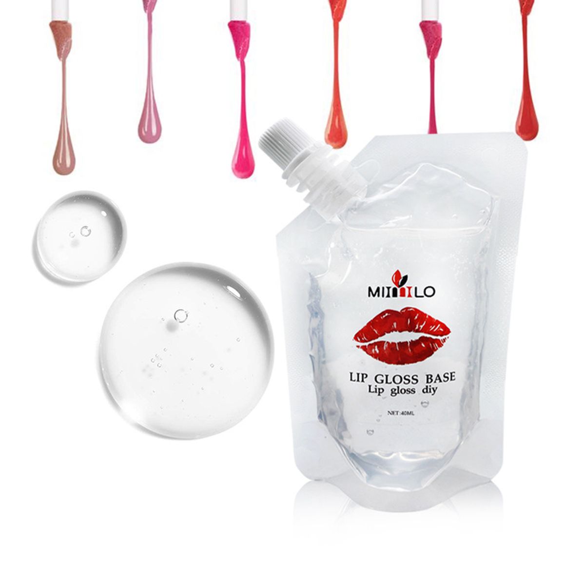 Clear Lip Gloss Base For DIY Lip Gloss Hydrated Moisturized