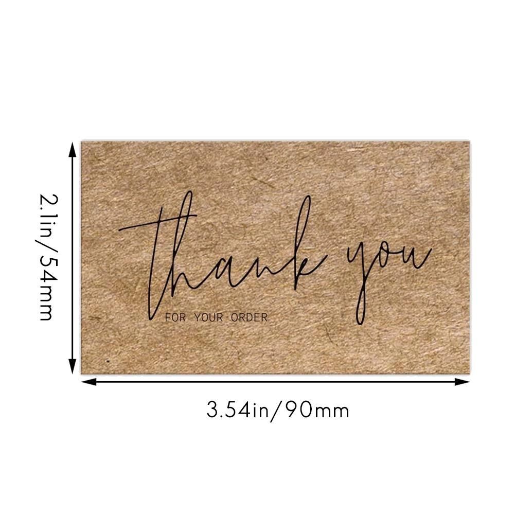 240 Pcs Beautiful Thank You Card Simple for Online Business Appreciation Customer Cute Mini Card Gift Cards