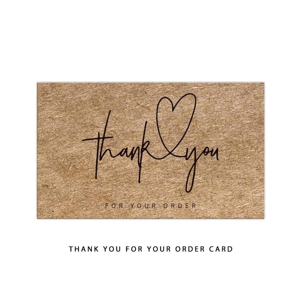 240 Pcs Beautiful Thank You Card Simple for Online Business Appreciation Customer Cute Mini Card Gift Cards