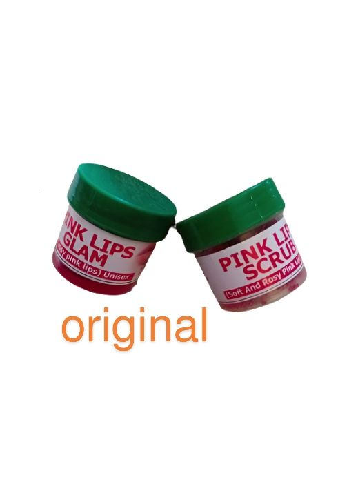 Beauty Moisturising And Hydrating Pink Lips Balm And Scrub