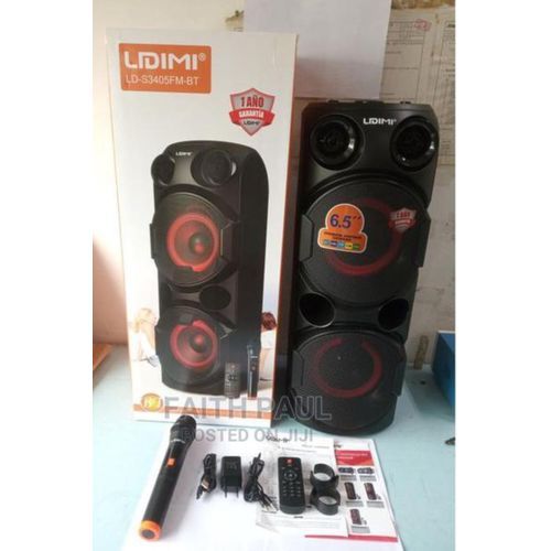 SPEAKA PROFESSIONAL Lidimi LD-S3405FM-BT Speaker With FM&Microphone