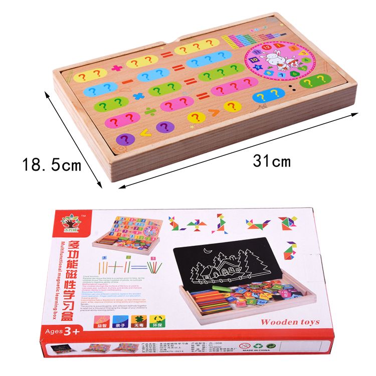Multifunctional Magnetic Learning Box Double-sided Board