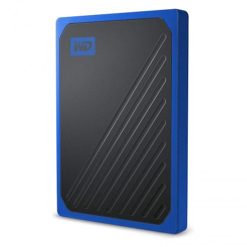 2TB My Passport Go SSD Cobalt Portable External Storage, USB 3.0