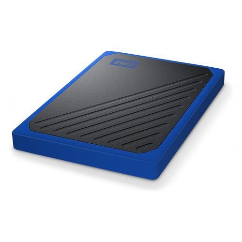 2TB My Passport Go SSD Cobalt Portable External Storage, USB 3.0