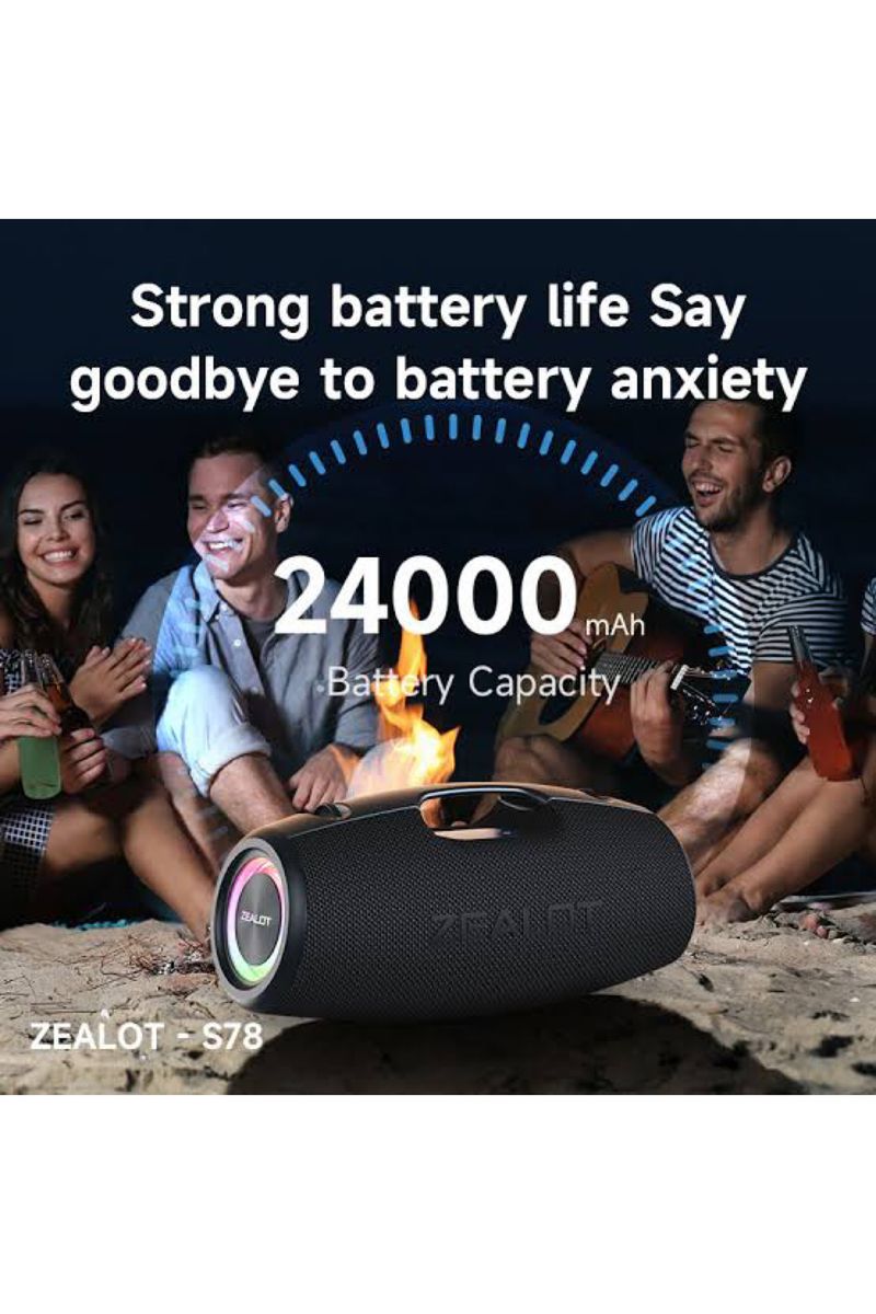 S78 Quality 5.2 Stereo Bluetooth Water Resistant Speaker