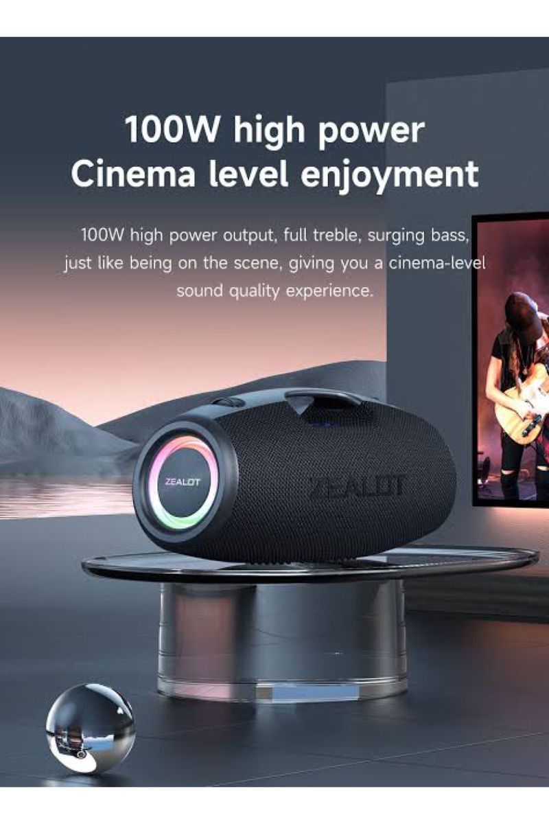 S78 Quality 5.2 Stereo Bluetooth Water Resistant Speaker