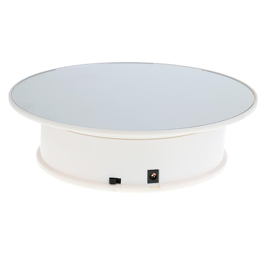1x USB Clockwise Anticlockwise Mirror Top White Base