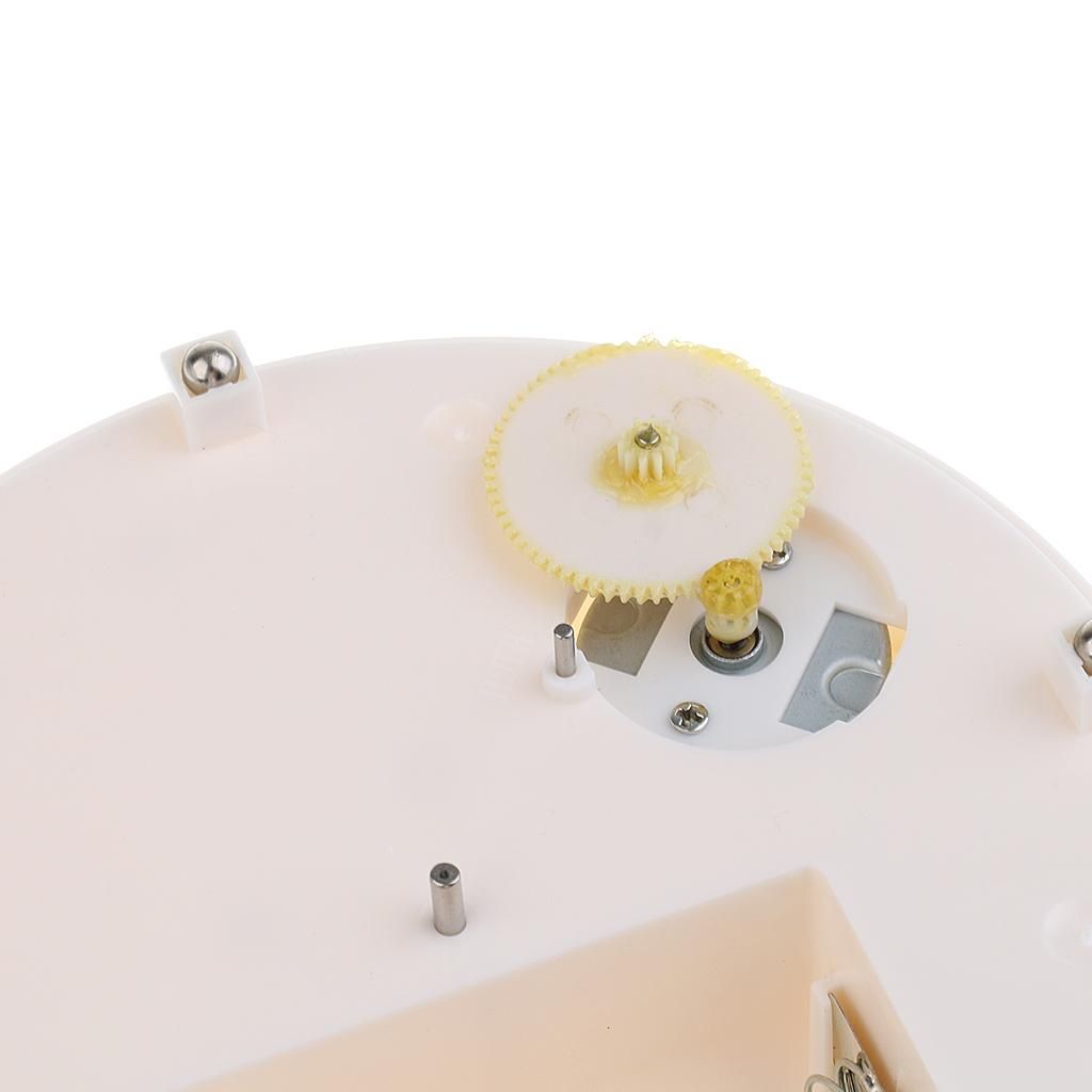1x USB Clockwise Anticlockwise Mirror Top White Base