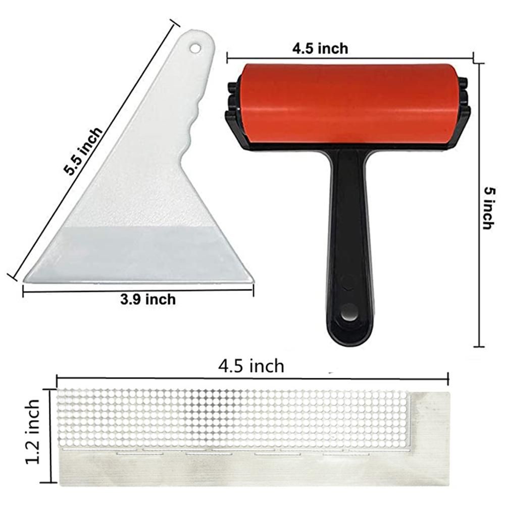 3Pcs 5D Diamond Painting Accessories Diamond Painting Roller Ruler Correction Tool