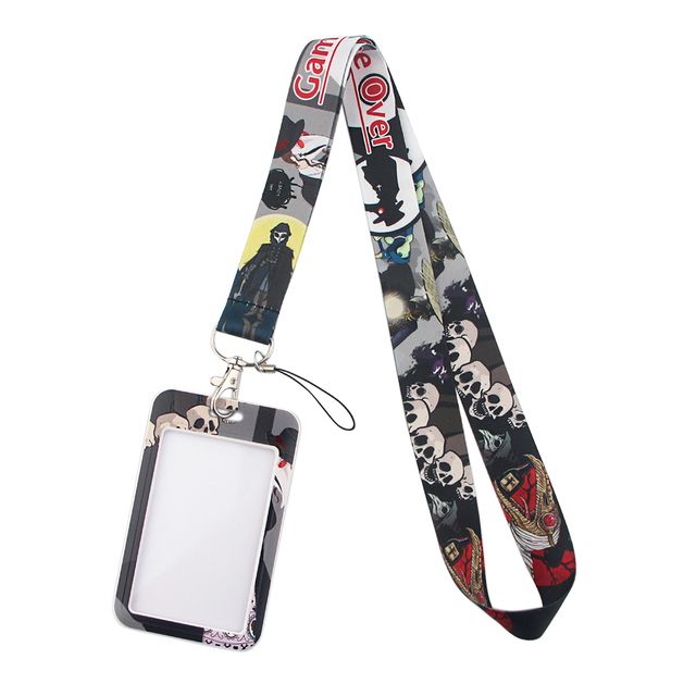 Lx594 Hot Anime Lanyards Id Badge Holder For Student Card S