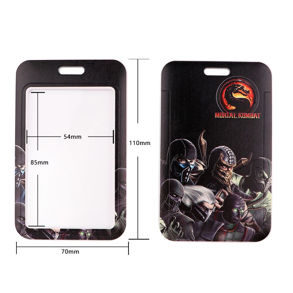 Yl797 Mortal Kombat Games Lanyard For Keys Id Card Gym Usb