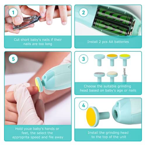 Baby Nail Trimmer Kids Scissors Infant Nail Care