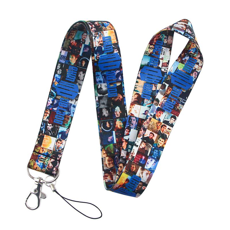 Doctor Who Neck Keychain Necklace Webbings Ribbons Anime Id