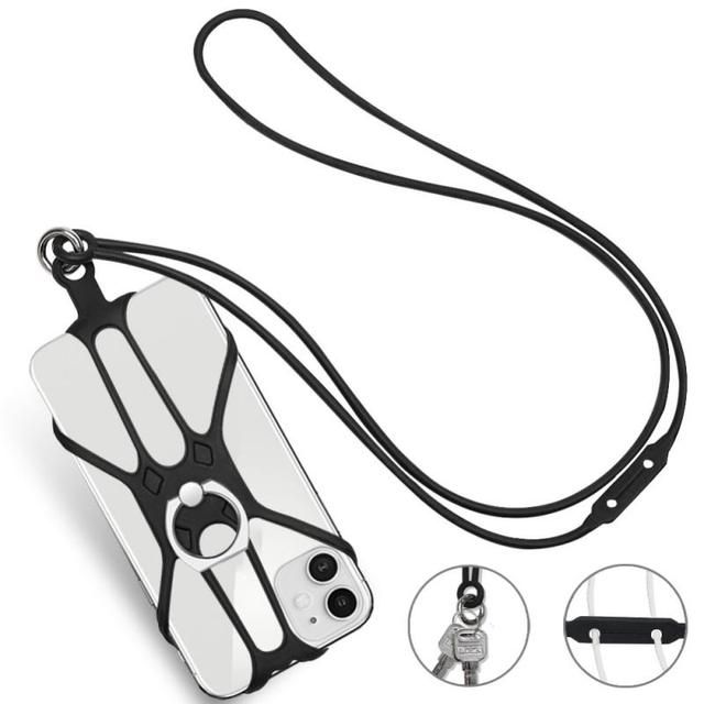 Mobile Phone Lanyards Ring Holder Case Neck Hanging Rope