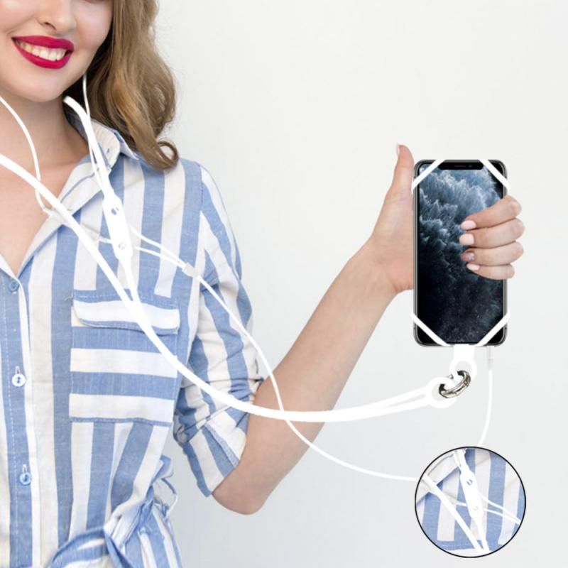 Mobile Phone Lanyards Ring Holder Case Neck Hanging Rope