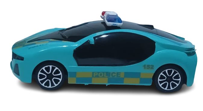 2 Way Remote Controlled Toy Police Car