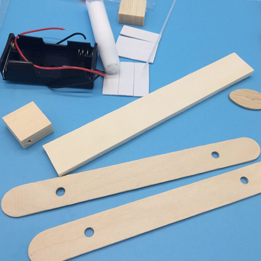 Wood Electric Aircraft Electric Glider DIY Kit Kids Toy