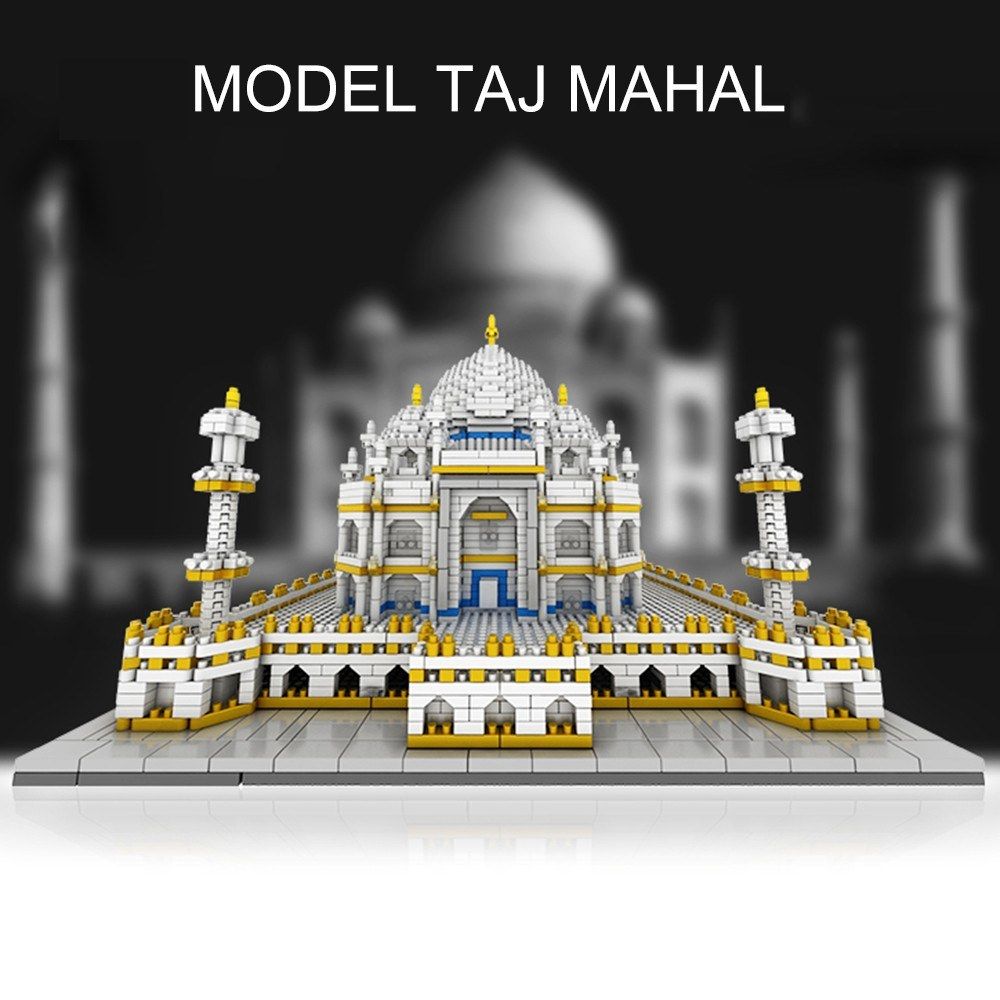 9914 Model Taj Mahal Atomic Building Blocks Kit 3950pcs Gift