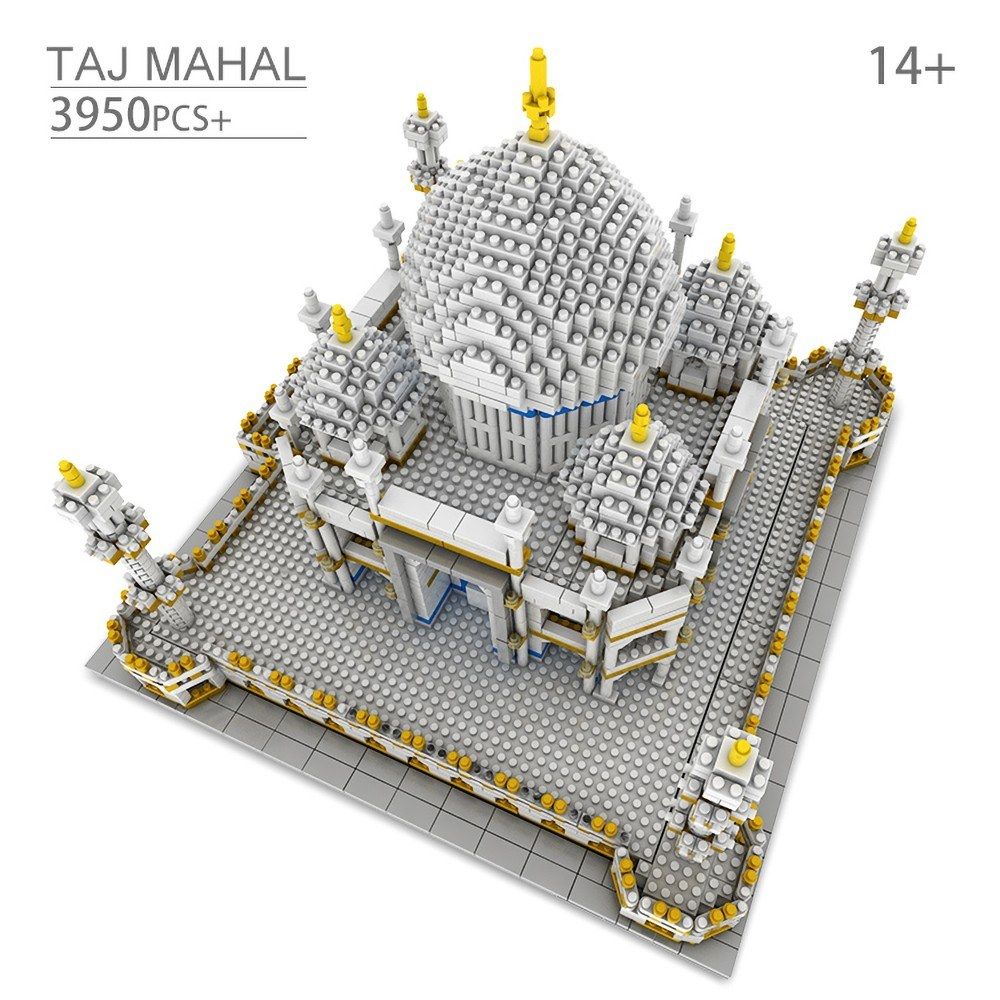 9914 Model Taj Mahal Atomic Building Blocks Kit 3950pcs Gift