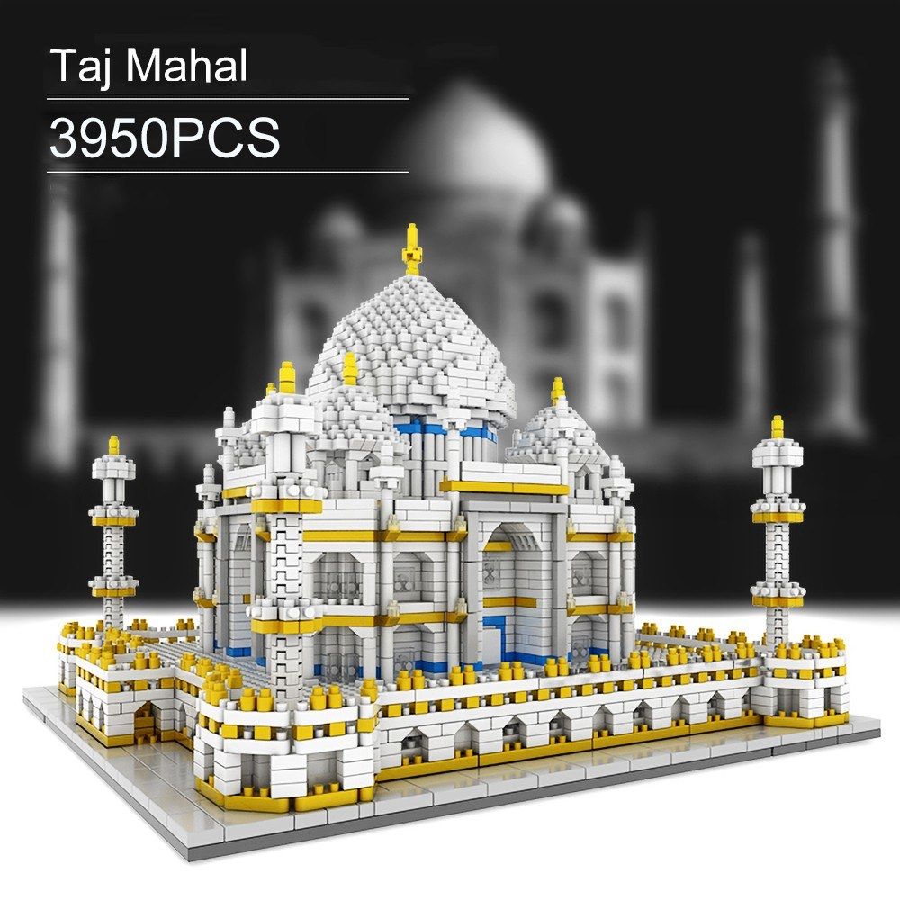 9914 Model Taj Mahal Atomic Building Blocks Kit 3950pcs Gift