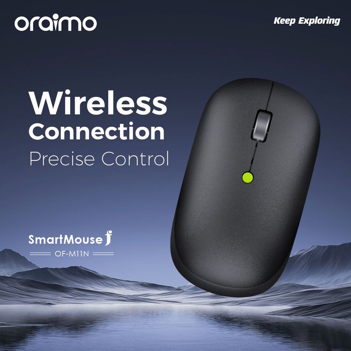 SmartMouse Wireless Mouse F Precise Control Sleek Design