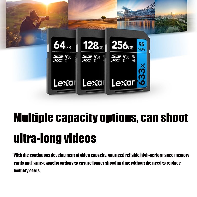 SD-633X High Speed SD Card SLR Camera Memory Card, Capacity: 32GB