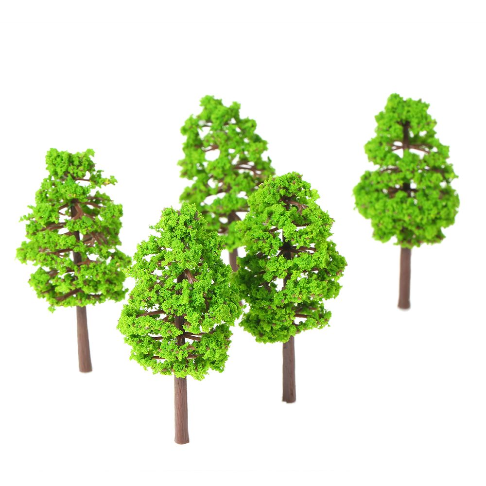 20 Pcs 70mm Scale Architectural  Model Trees Railroad Layout