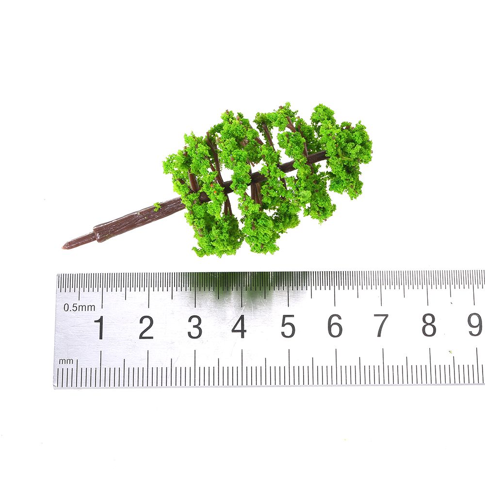20 Pcs 70mm Scale Architectural  Model Trees Railroad Layout