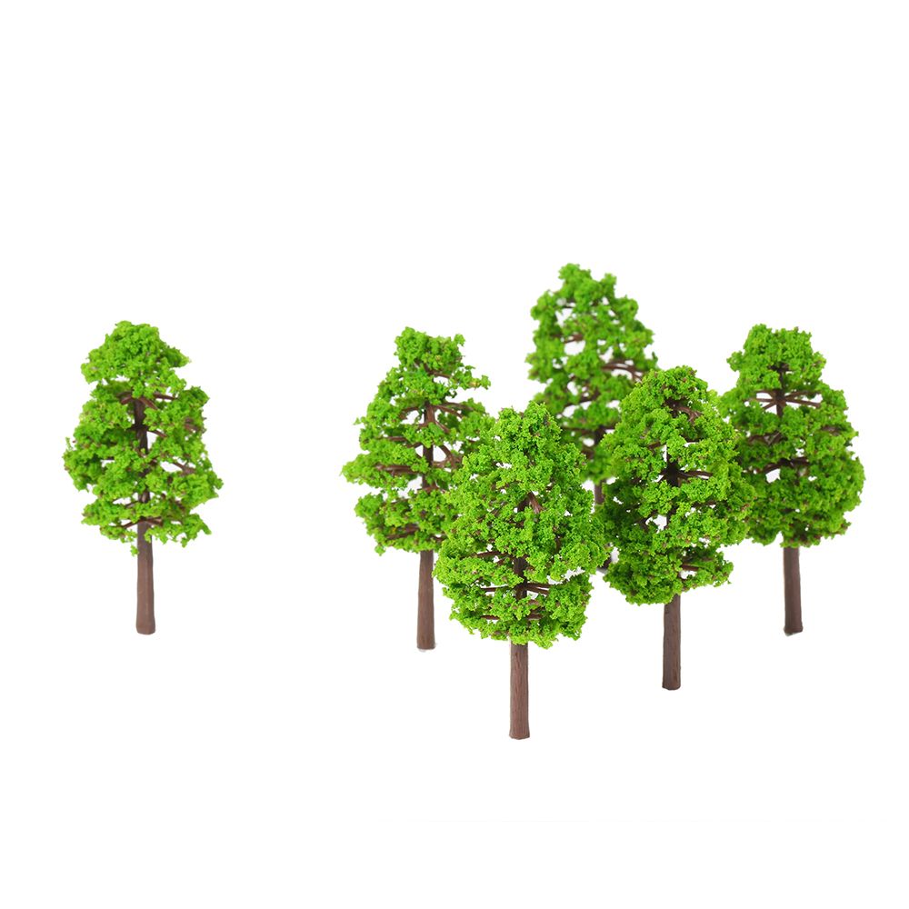20 Pcs 70mm Scale Architectural  Model Trees Railroad Layout