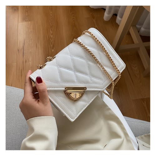 Woman Qualityfashion Handbag _white