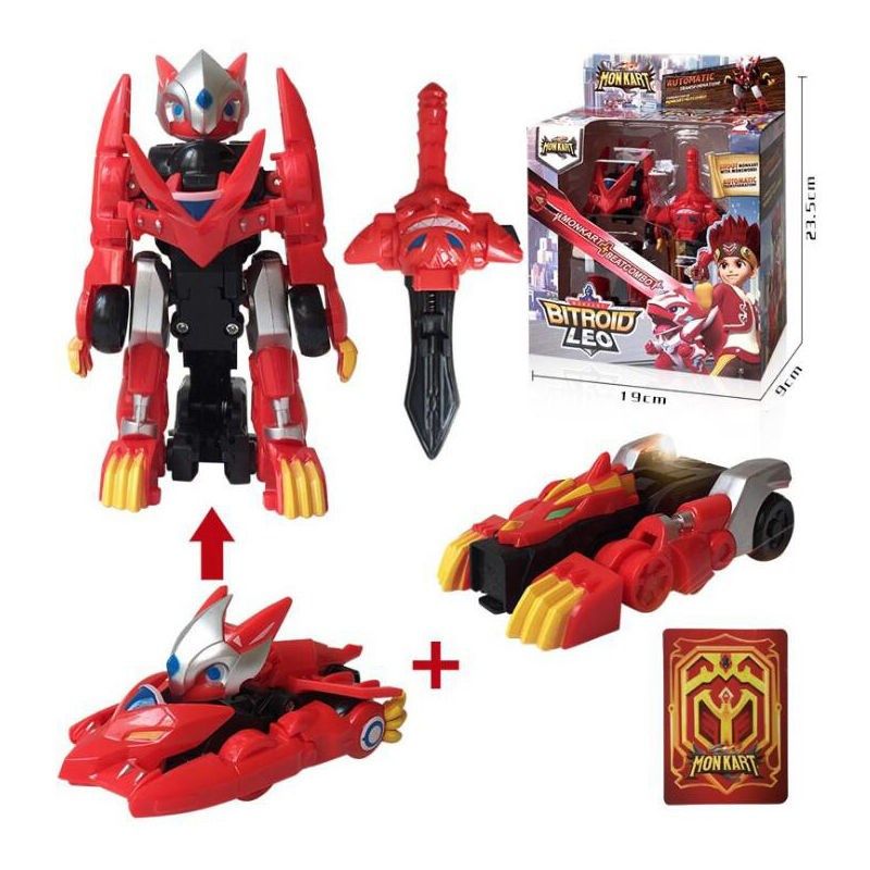 Monkart StormCarts Transformation Robot Moncha Car MEGA