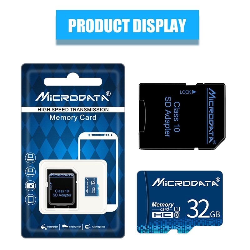 32GB U1 Blue TF(Micro SD) Memory Card