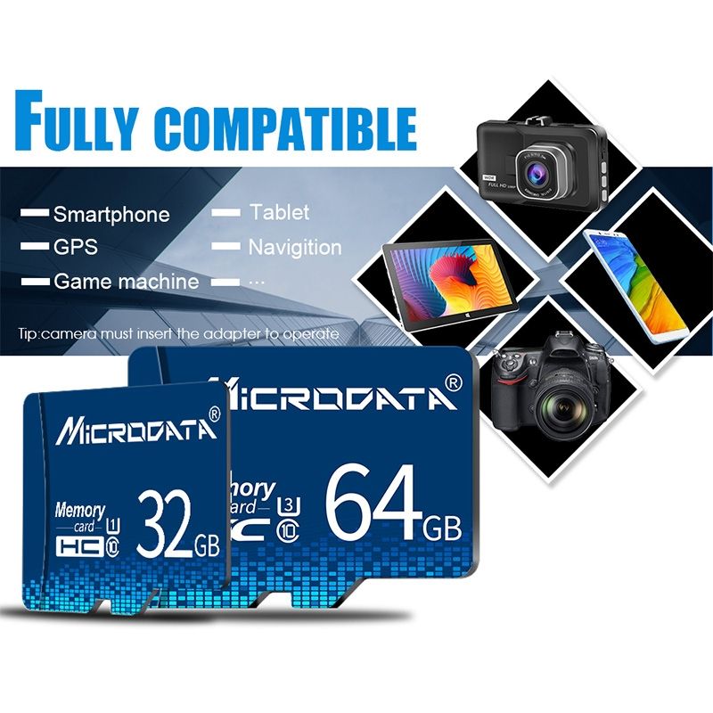 32GB U1 Blue TF(Micro SD) Memory Card