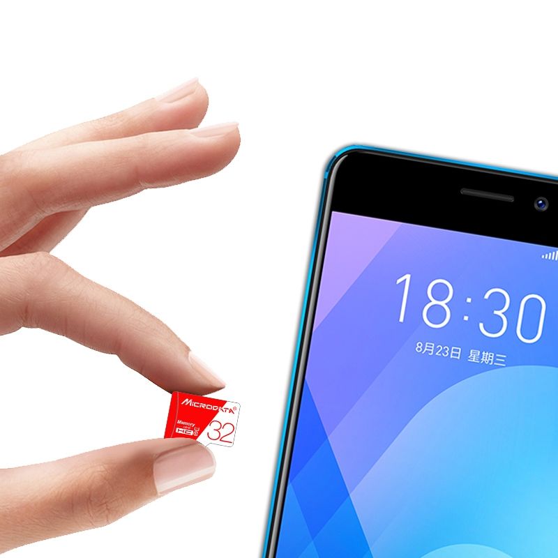 MICRODATA 16GB High Speed U1 Red And White TF(Micro SD) Memory Card