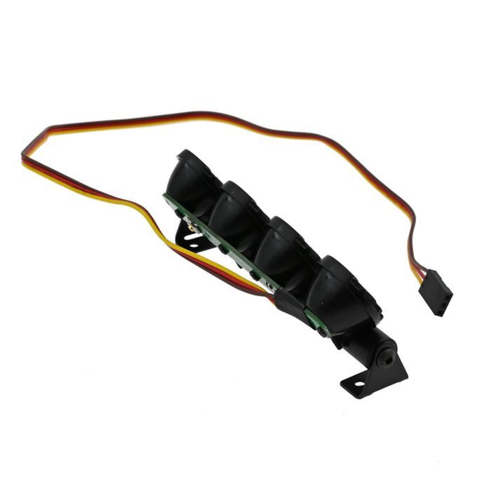 4LED Light Bar Roof Light Lamp For 1/12 RC Crawler Car MN90 MN91 MN99S